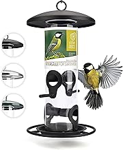 Outdoor Bird Feeder 26 cm – Bird Seed Dispenser, Bird Feeder, Hanging Waterproof Outdoor Feeder for Wild Birds