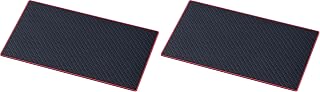 セイワ(SEIWA) 車内収納用品 ノンスリップマット すべり止めシート カーボン カーボン柄 ブラック W845 (× 2)