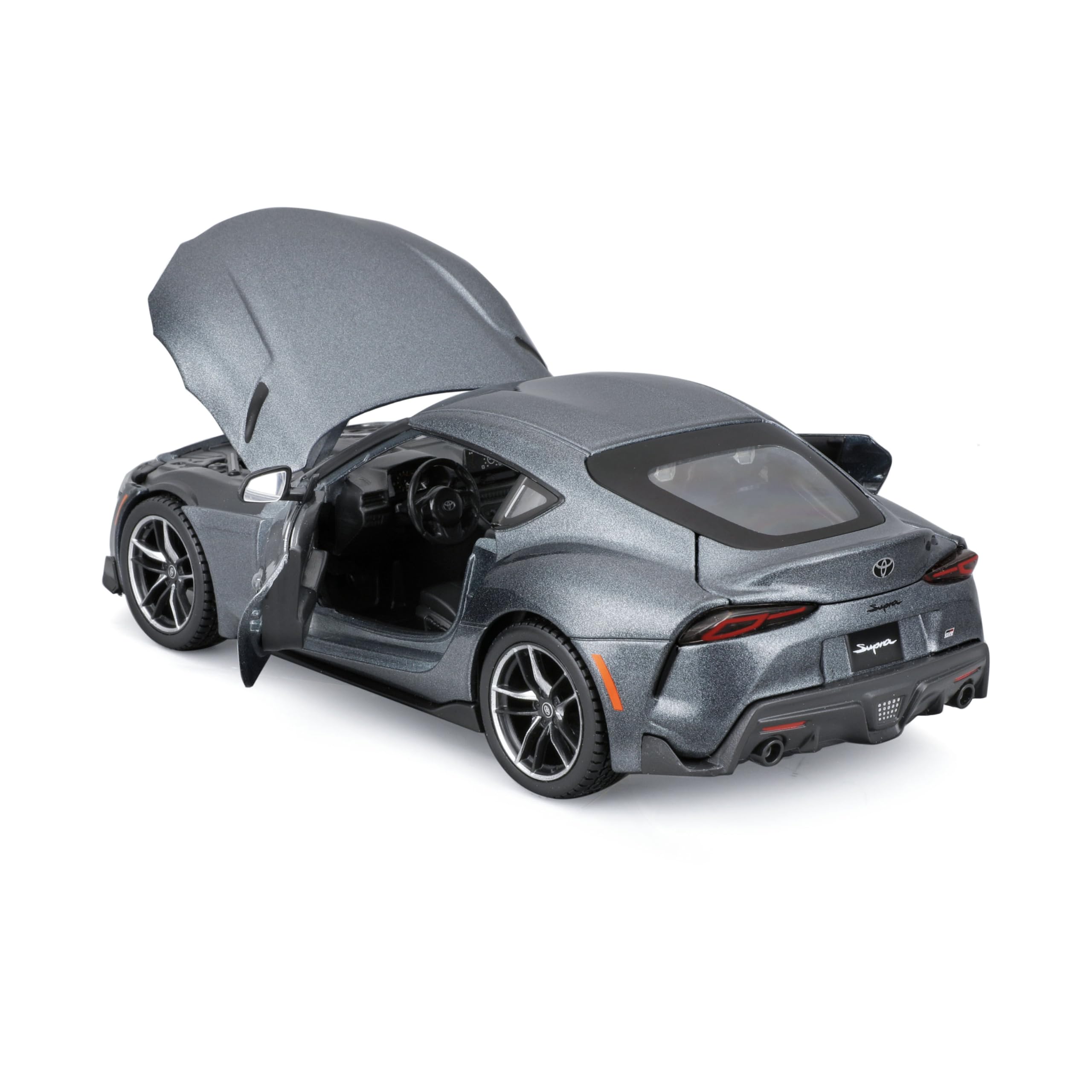 Amazon | Maisto 1/24 トヨタ スープラ GR 2021 MTグレイ 完成品