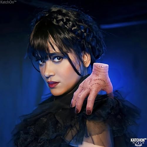 Miniatura 4 de KatchOn, Mano aterradora de Halloween  Manos espeluznantes de Halloween para decoraciones de Halloween  Thing Hand Addams Family  Mano de cosa para