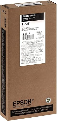 Epson UltraChrome HDR Cartucho de tinta - 11.8 fl oz negro foto (T596100)