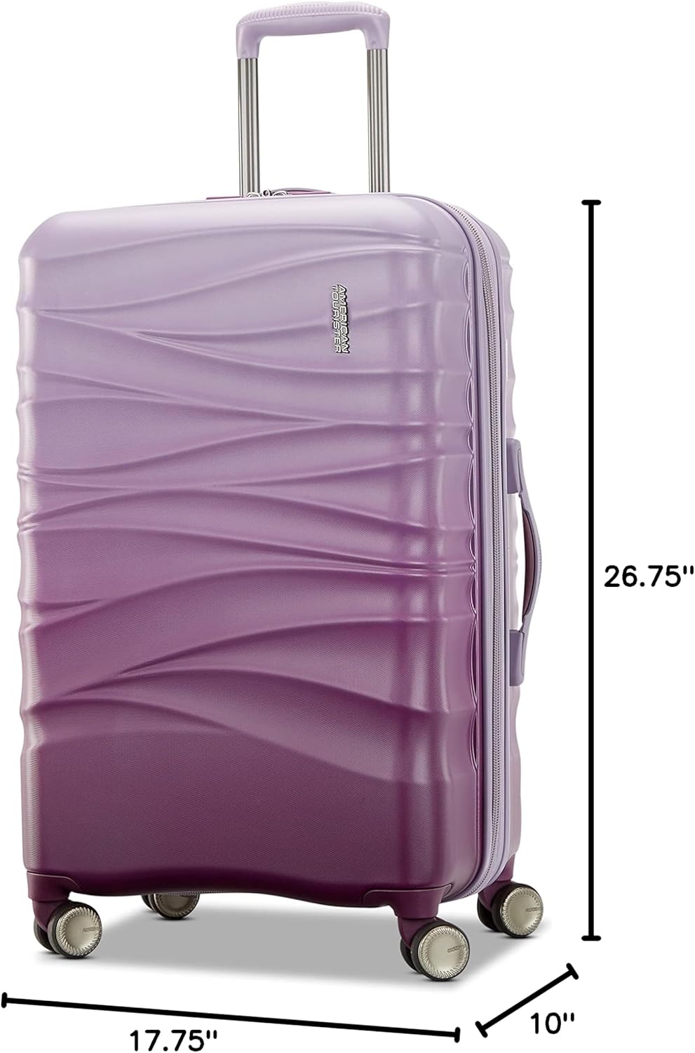 American Tourister 24-inch Spinner, Purple Haze, 24-inch Spinner - Image 9