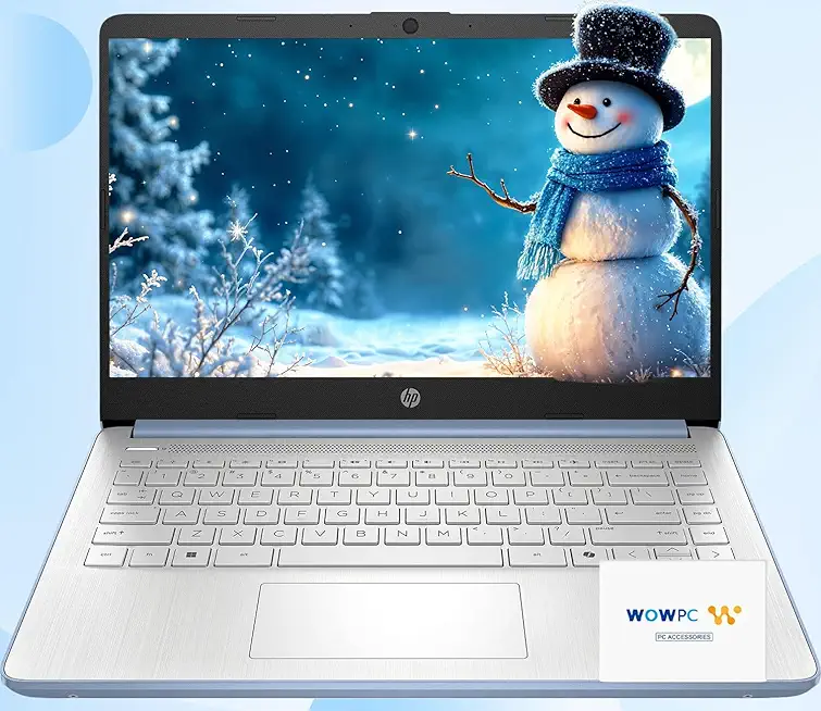 HP 14 Ultrabook • Back to School Limited Edition w/Microsoft 365 • Intel 4-Core CPU • 16GB RAM • 1.6TB Storage (128GB OnBoard w/ 512GB Portable Drive + 1TB OneDrive) • Sky Blue • Win 11