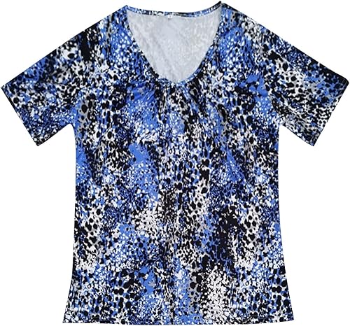 Miniatura 3 de Blusa de manga corta con cuello en V y hombros descubiertos para mujer, estilo casual, con hombros descubiertos