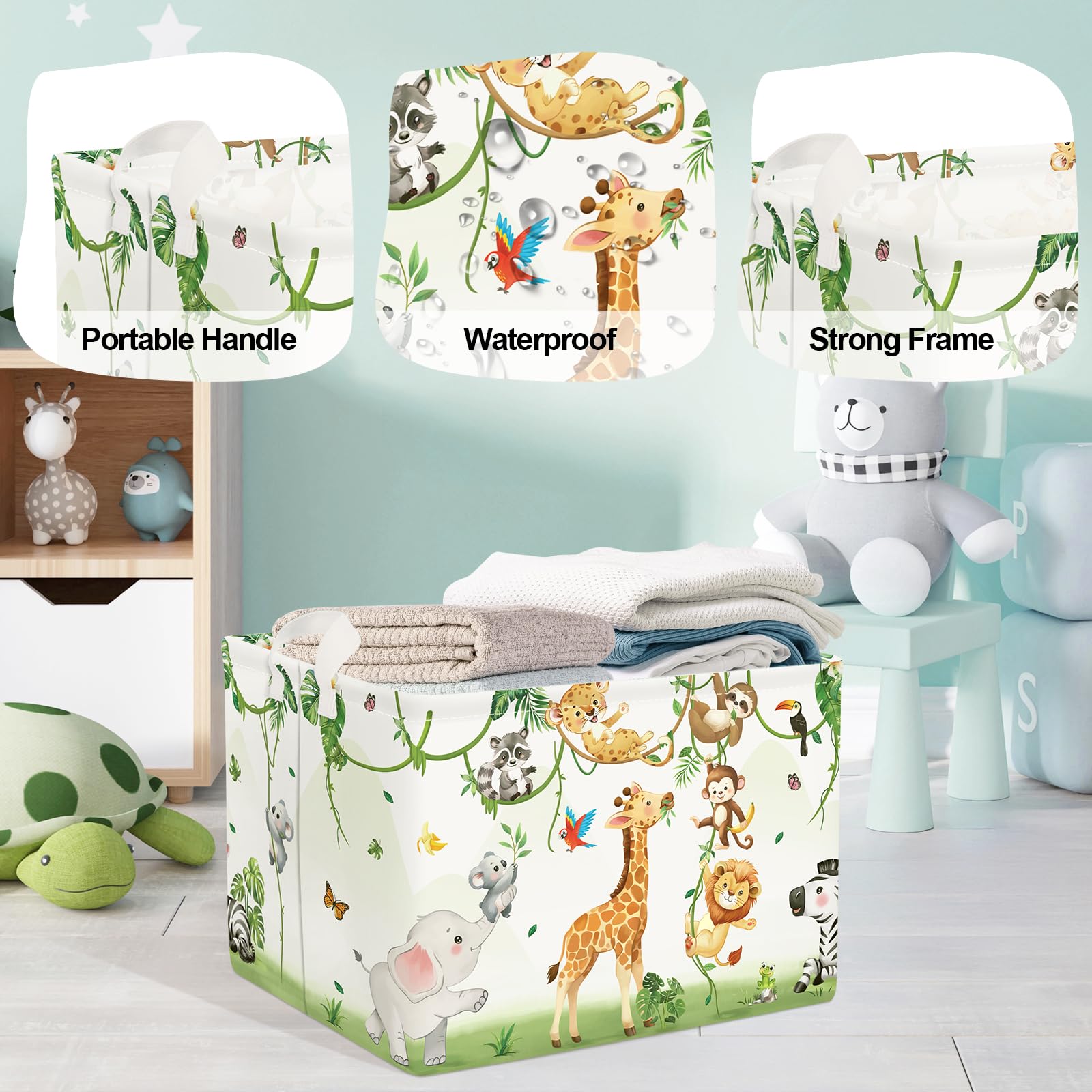 Clastyle Panier Rangement Bébé Arc-en-ciel Panier à Linge Sale Pliable Fille pour Vêtement Boite de Rangement Jouet pour Salle de Bain Chambre à Coucher, Licorne, 36x45 cm Clastyle Panier Rangement Bébé Arc-en-ciel Panier à Linge Sale Pliable Fille pour Vêtement Boite de Rangement Jouet pour Salle de Bain Chambre à Coucher, Licorne, 36x45 cm