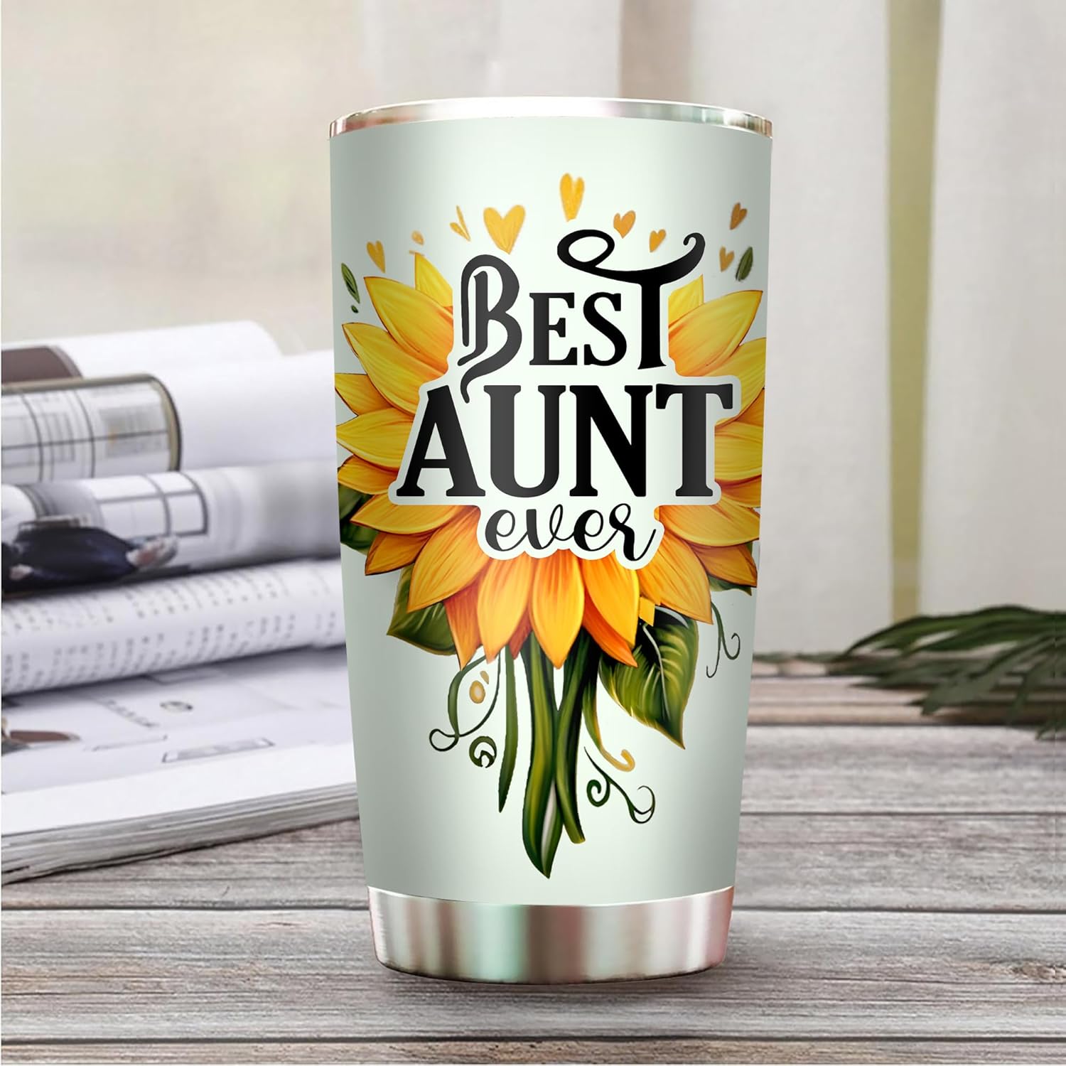 Best Aunt Gifts from Nephew Best Aunt Cups Tumbler 20oz - Birthday Gifts for Auntie Auntie Gift Ideas - Auntie Cups Aunty Gift for Mothers Day, Birthday, Christmas - Image 6