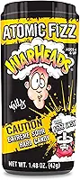 Warheads Balas Atomic Fizz, Extreme Sour, Hard Candy com Fizz, 42g