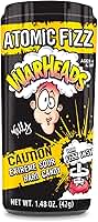 Warheads Balas Atomic Fizz, Extreme Sour, Hard Candy com Fizz, 42g