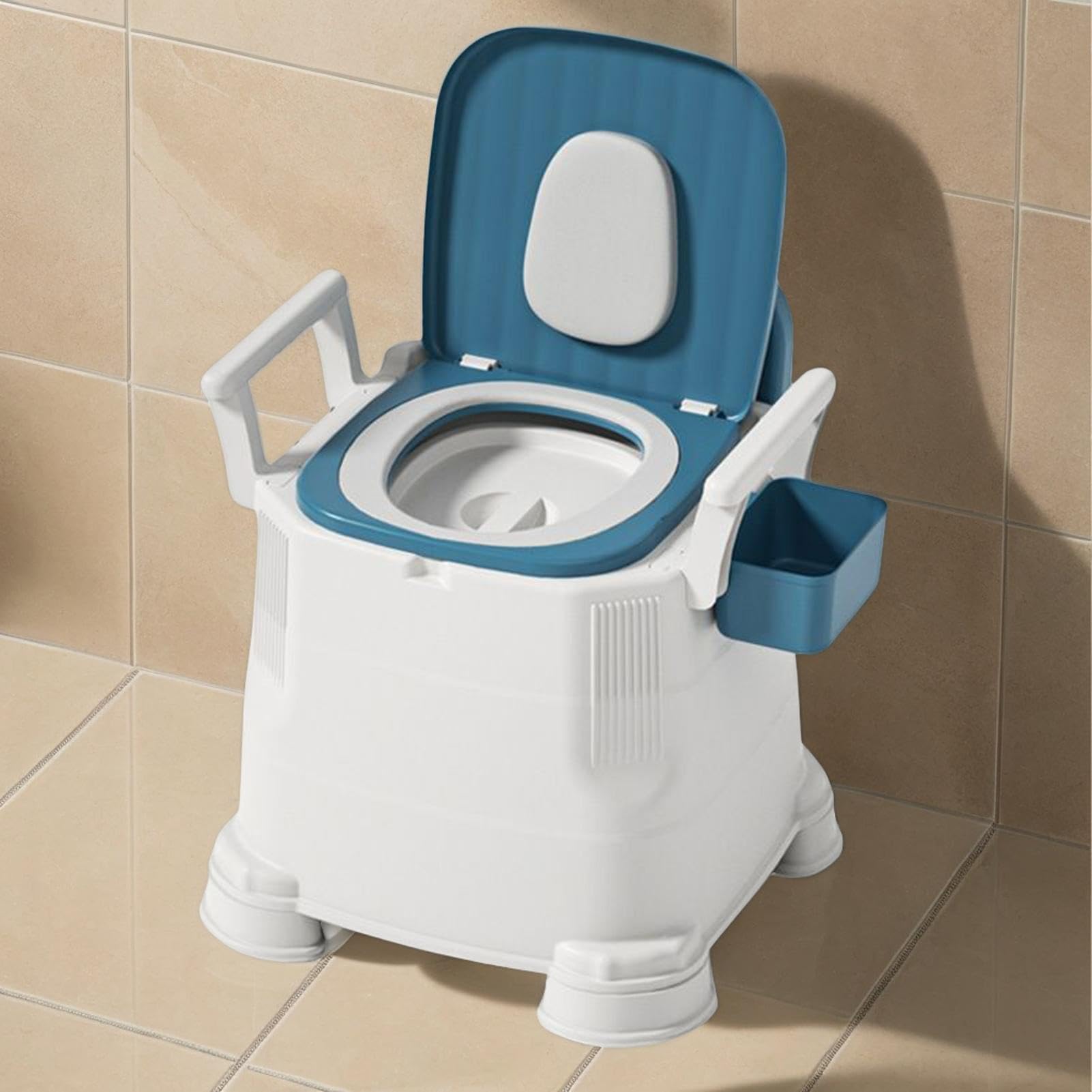 Tragbare Toilette Leichte Reinigung Toilettentraining Und Seniorennutzung | Kinder-Töpfchen-Trainingssitz Outdoor Indoor Zuhause Camping Auto Reise Töpfchen Für Senioren Kinder
