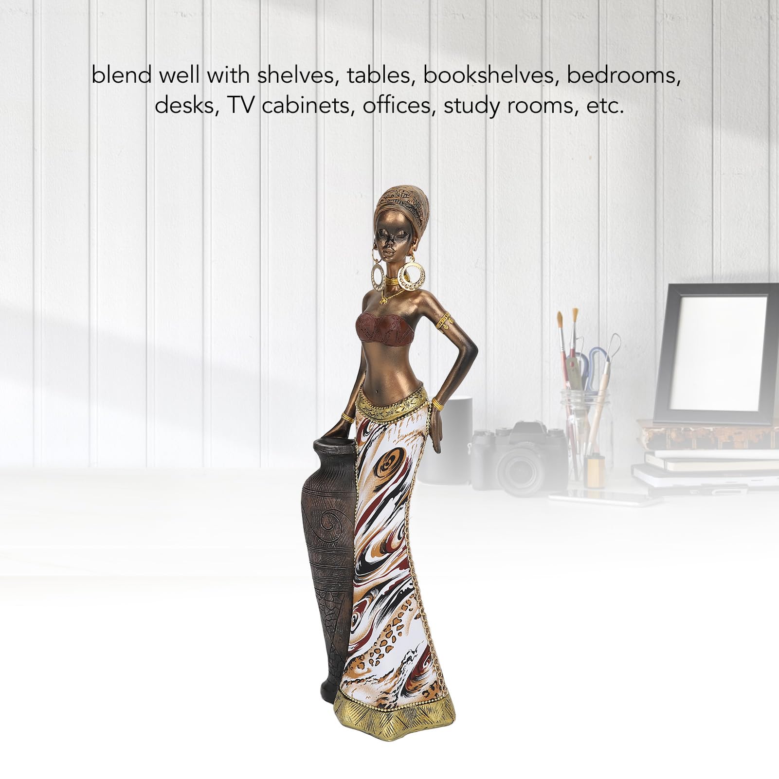 African Women Figure Tribal Lady Figurine Statue African Lady Sculpture for  Home Decor Western Art American Housing Culture Ornament (G04173A) –  BigaMart, image size:1601x1601