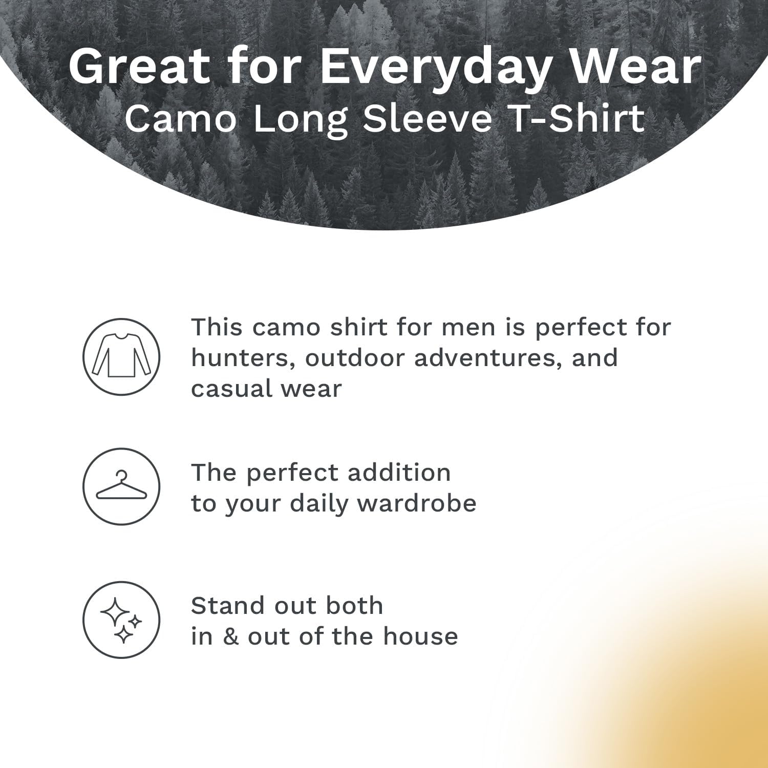 Men's Patriotic T-Shirt, Realtree and Mossy Oak Camo T-Shirt for Men, Hunting Apparel with USA Flag Embroidery - Image 5