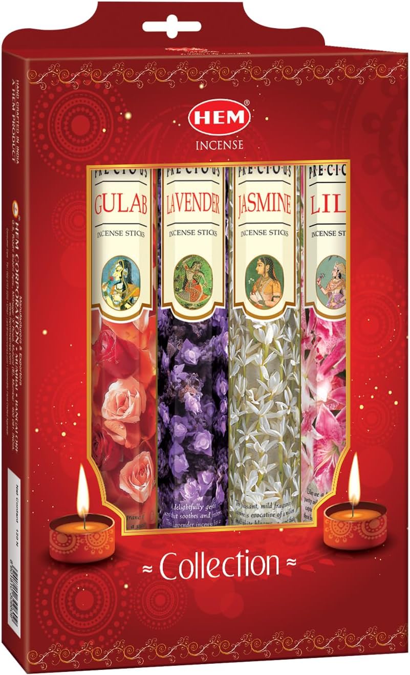 Hem 6-in-1 Precious Hexa Incense Stick Gift Pack