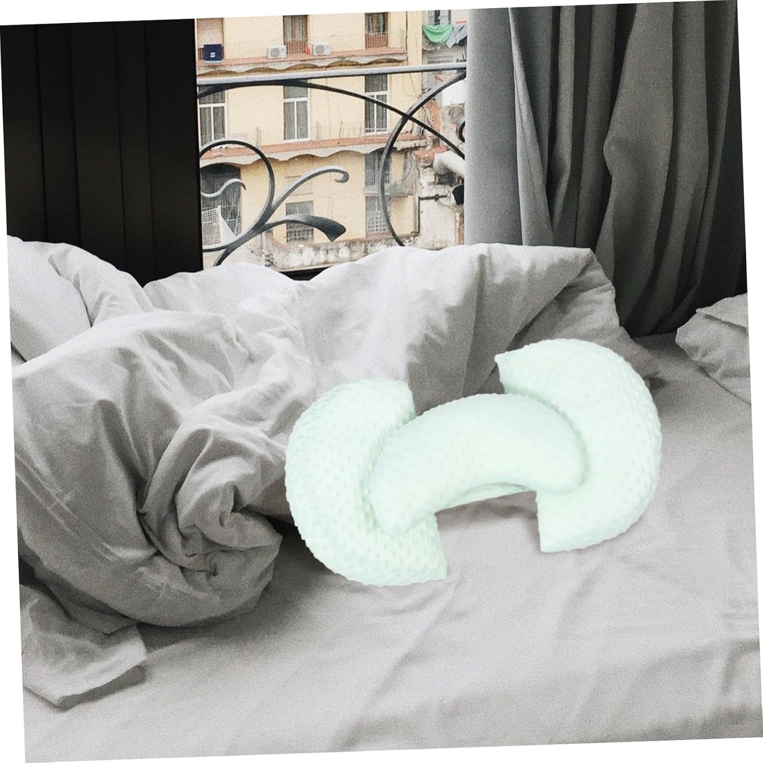 Cooling Maternity Waist Pillow for Side Sleeping Adjustable Support Cushion for Pregnant Women Comfortable Pillow for Back and Belly Relief