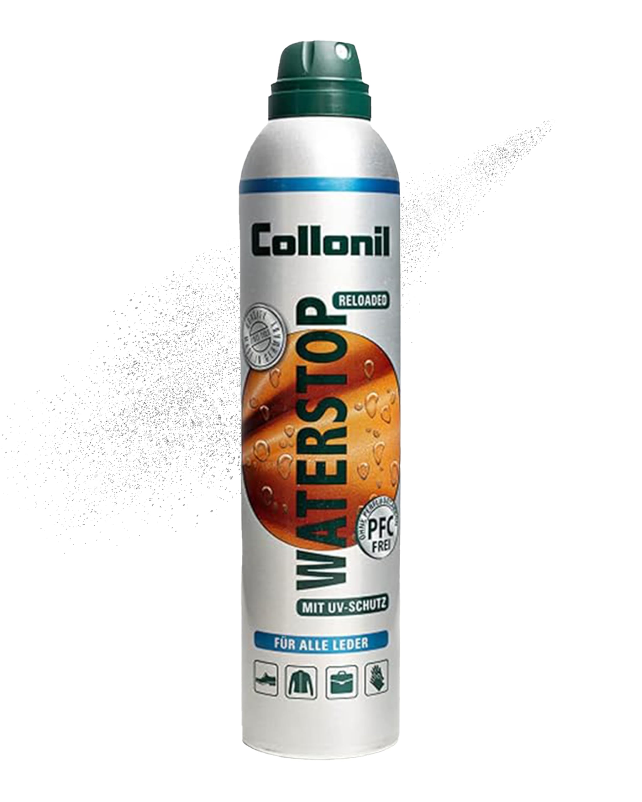 Waterstop Protecting Spray 10.14 fl oz – Suede Protector Spray, Waterproof Spray for Shoes, Leather Shoe Protector Spray – PFAS Free, UV Protection – Made in Germany