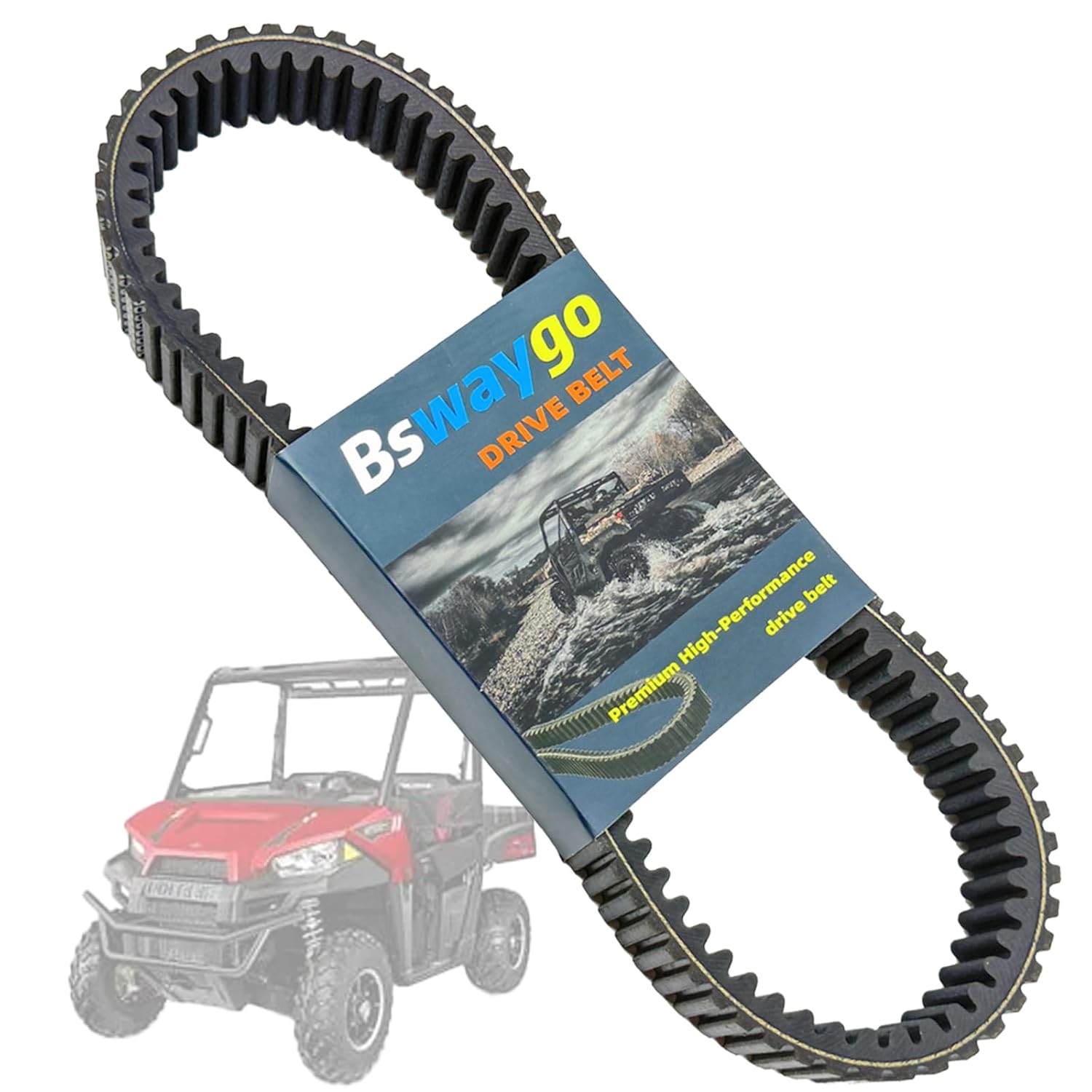 CVT Drive Belt,3211133 Heavy Duty Aramid Drive Belt Compatible with Polaris RZR 800 Ranger 500 800 Sportsman 500 570 800 Replacement for 3211118 3211162 24G4022