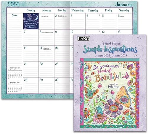 Miniatura 3 de LANG Simple Inspirations - Agenda mensual 2024 (24991012116)