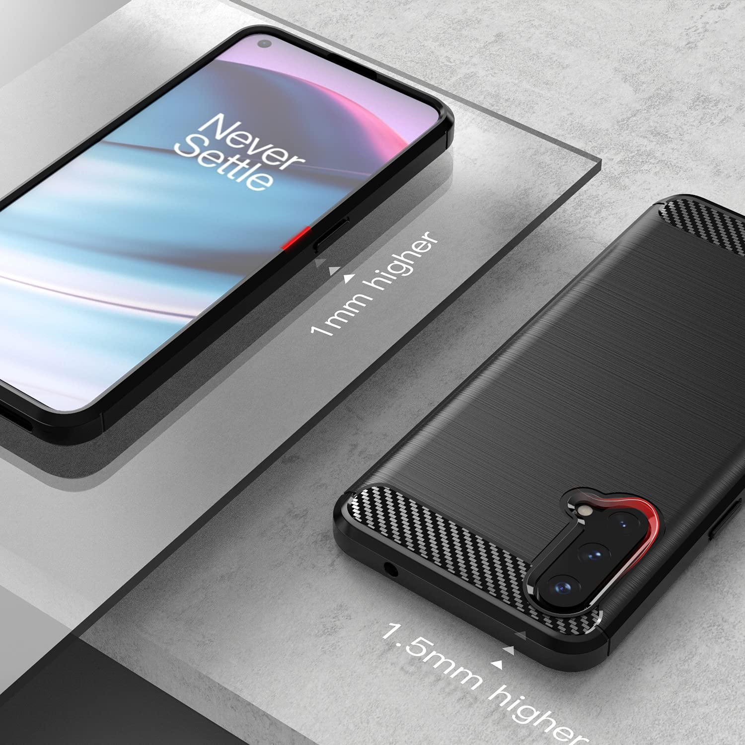 Custodia in silicone antiurto moda per Oneplus Nord CE 5G