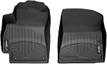 WeatherTech FloorLiner Custom-Fit Car Floor Mats - All Season Floor Mats, Compatible with 2021-2026 Hyundai Elantra/Hybrid/N Automatic Transmission 1st Row Set, Black