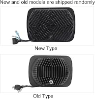 Akozon 300W LED Első Fényszóró - 7 Hüvelykes Négyzet Alakú Vízálló Autólámpa Cherokee XJ, MR2, Celica és 240SX Modellekhez 5