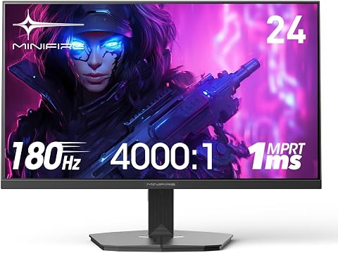 Minifire Monitor 24 Zoll,180Hz Gaming