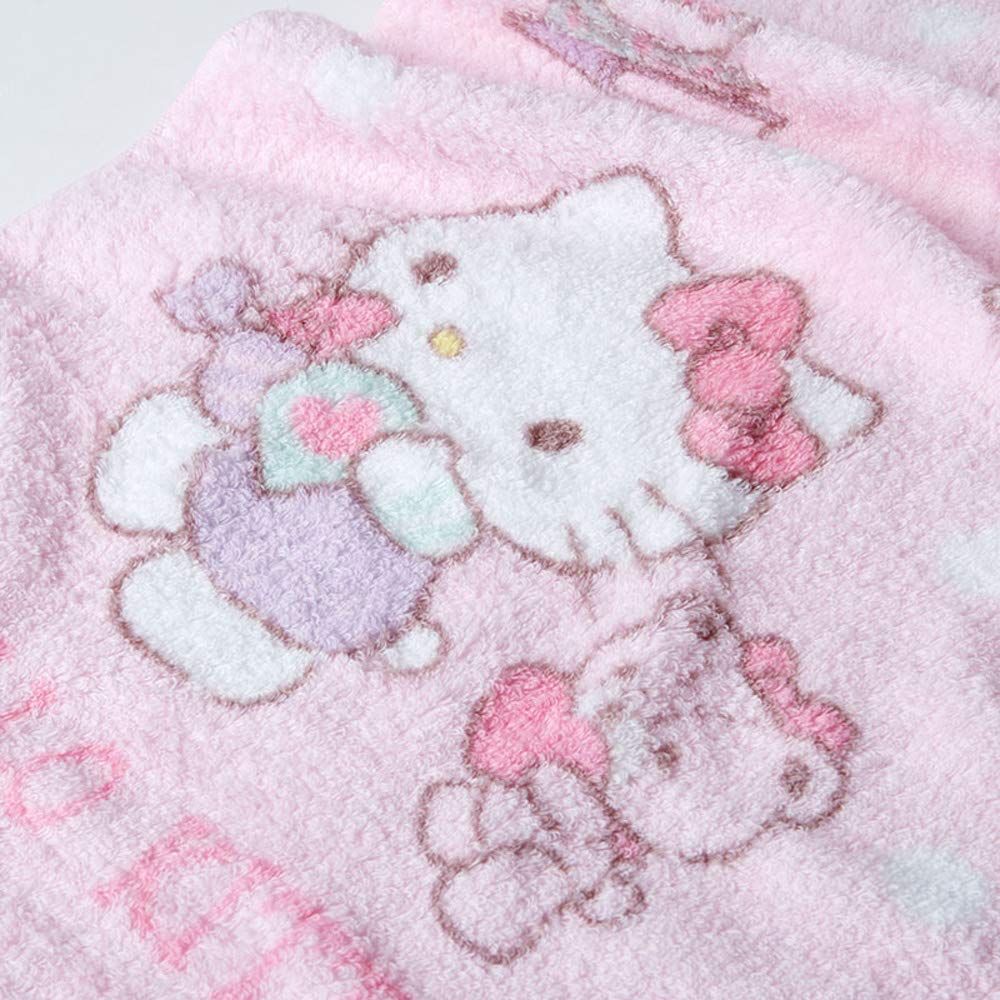 Amazon.co.jp: サンリオ(SANRIO) ハローキティ ふんわり無撚糸フェイス
