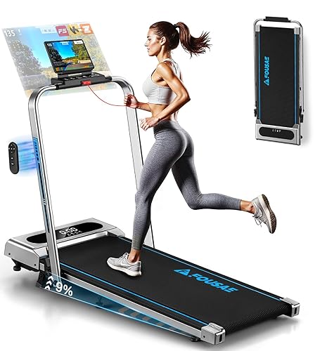 Tapis de Course, FOUSAE Tapis de Marche Pliable avec 12