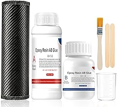 Carbon Fiber Repair Kit, Ultra Fast Carbon Fiber Repair Kit, Carbon Fiber Repair Kit for Car and Bike Parts