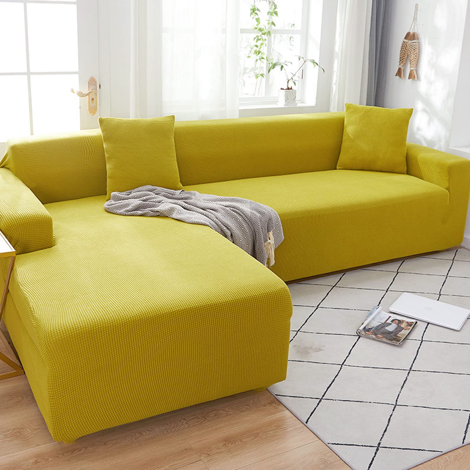 Sofa Cover,Loveseat Sofa,Slipcover,Elastic Sofa Cover,Couch Covers L Shape Sofa Cover,Furniture Covers For Sofas And Chairs,Stretchy Sofa Covers,Sofa Accessories,Furniture Protector For Sofas/Chair