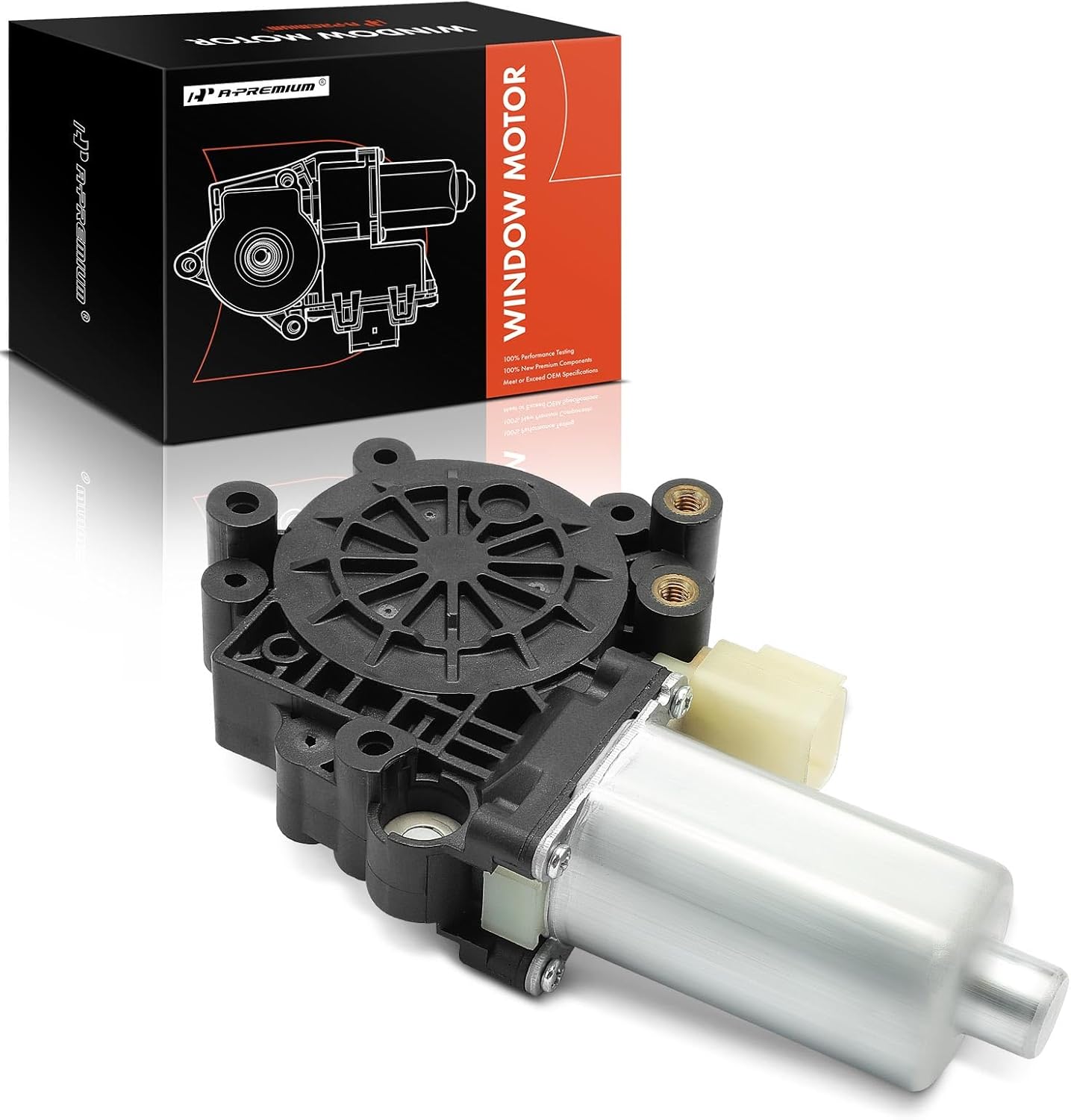 A-Premium Front Left Driver Side Power Window Lift Motor Compatible with Jeep Grand Cherokee 2006-2010, Commander 2006-2010