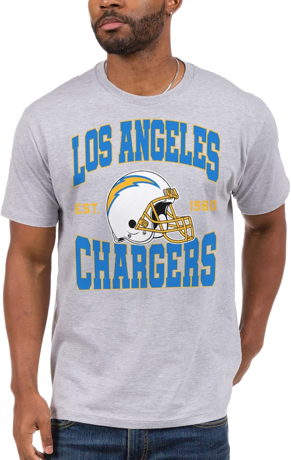 Junk Food - Team Helmet - Officially Licensed Short Sleeve Football Fan Shirt for Men and Women