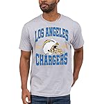 Junk Food Clothing x NFL - Los Angeles Chargers - Team Helmet - Unisex Adult Short Sleeve Fan T-Shirt for Men and Women - Size X-Large