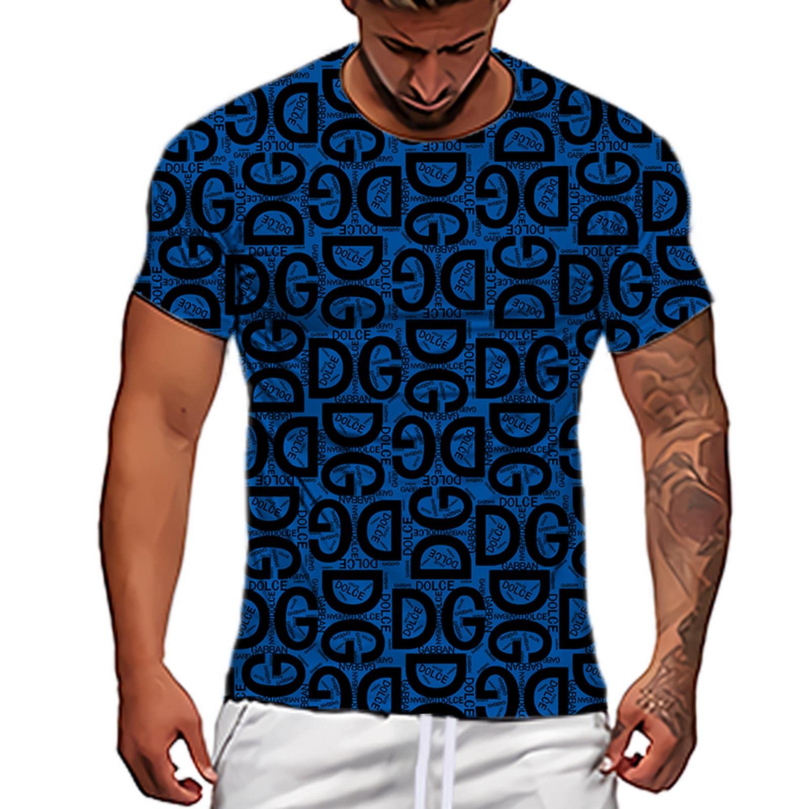 MOGSA T-shirt unisex t-shirt adulto oversize casual girocollo estate traspirante camicia