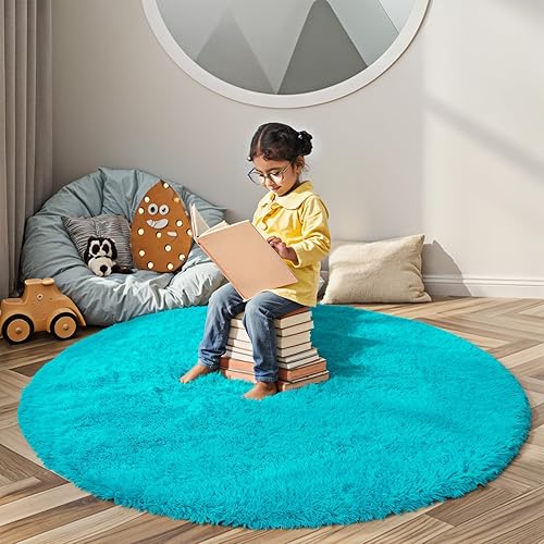 Miniatura 20 de Tapetes para sala de 6 x 9, tapetes de pelo largo grandes y suaves, tapete de área afelpado para dormitorio, decoración estética del hogar para Gris