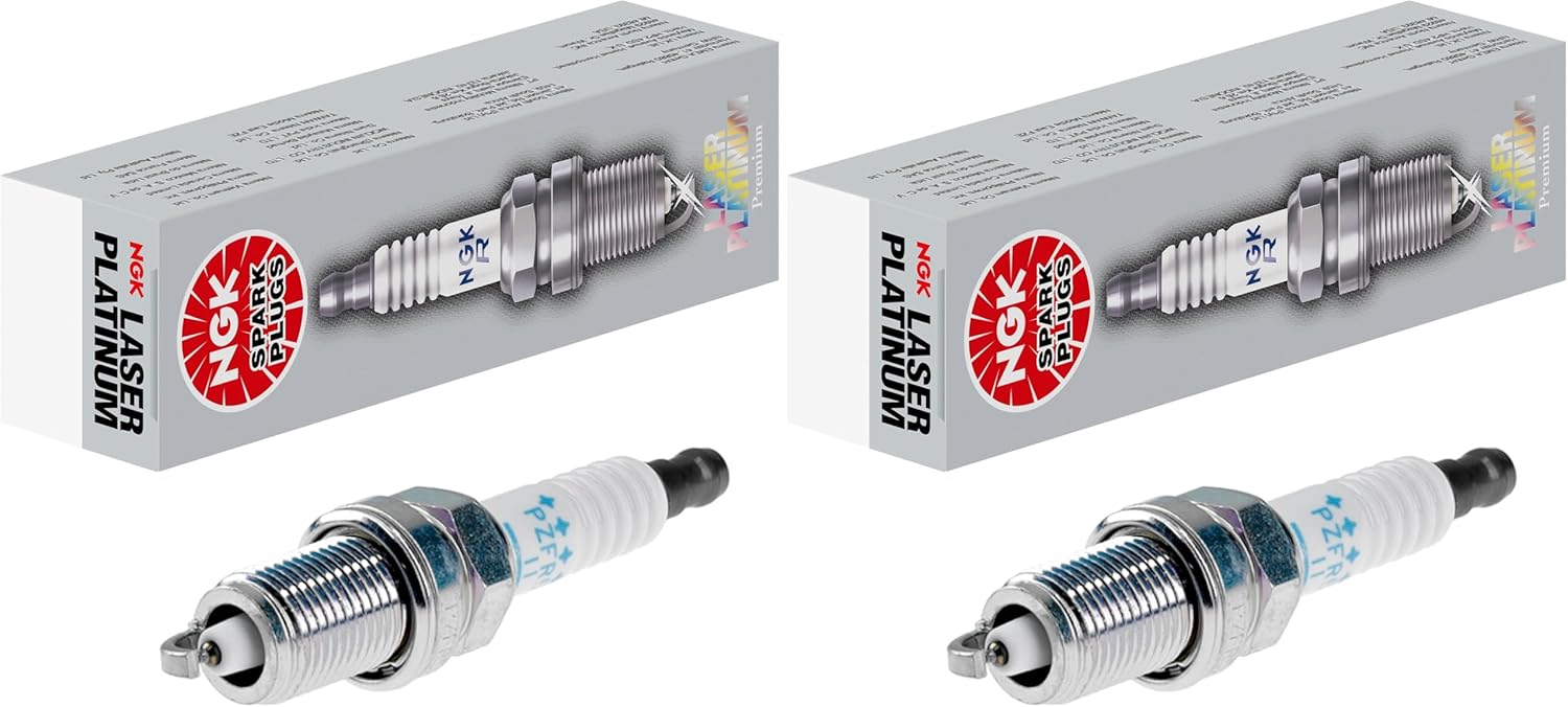 NGK (3271) PZFR6F-11 Laser Platinum Spark Plug, Pack of 2