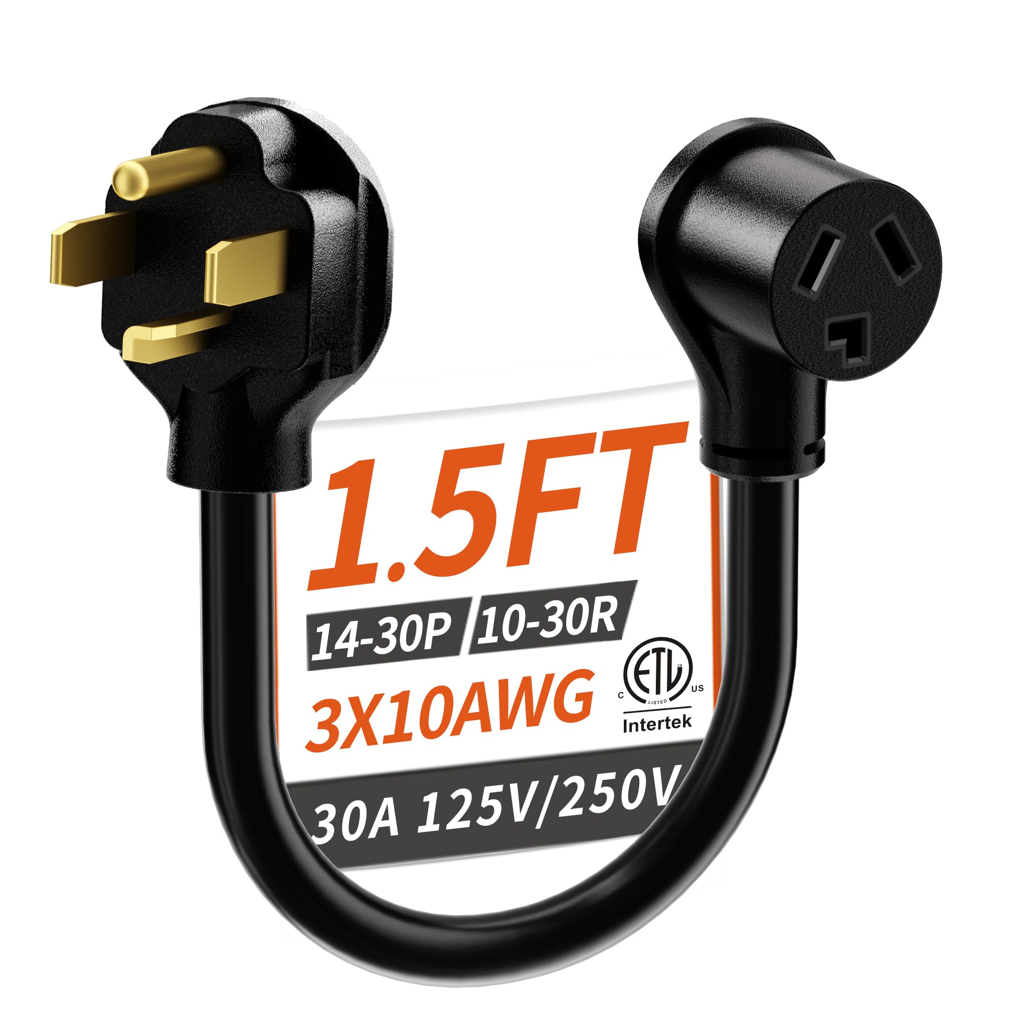 PlugSaf 1.5FT Dryer Adapter