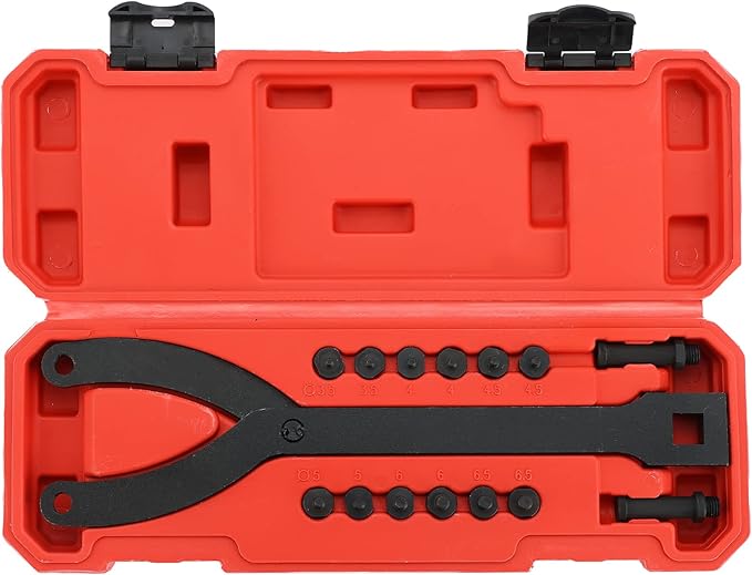 Acymner Variable Pin Spanner Wrench 15PCS Adjustable Cylinder Spanner