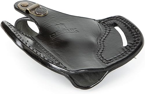 Miniatura 4 de DORUK Funda  S&W Modelo 60 J Frame Revolver 2 pulgadas OWB Premium Funda de cuero hecha a mano para pistola