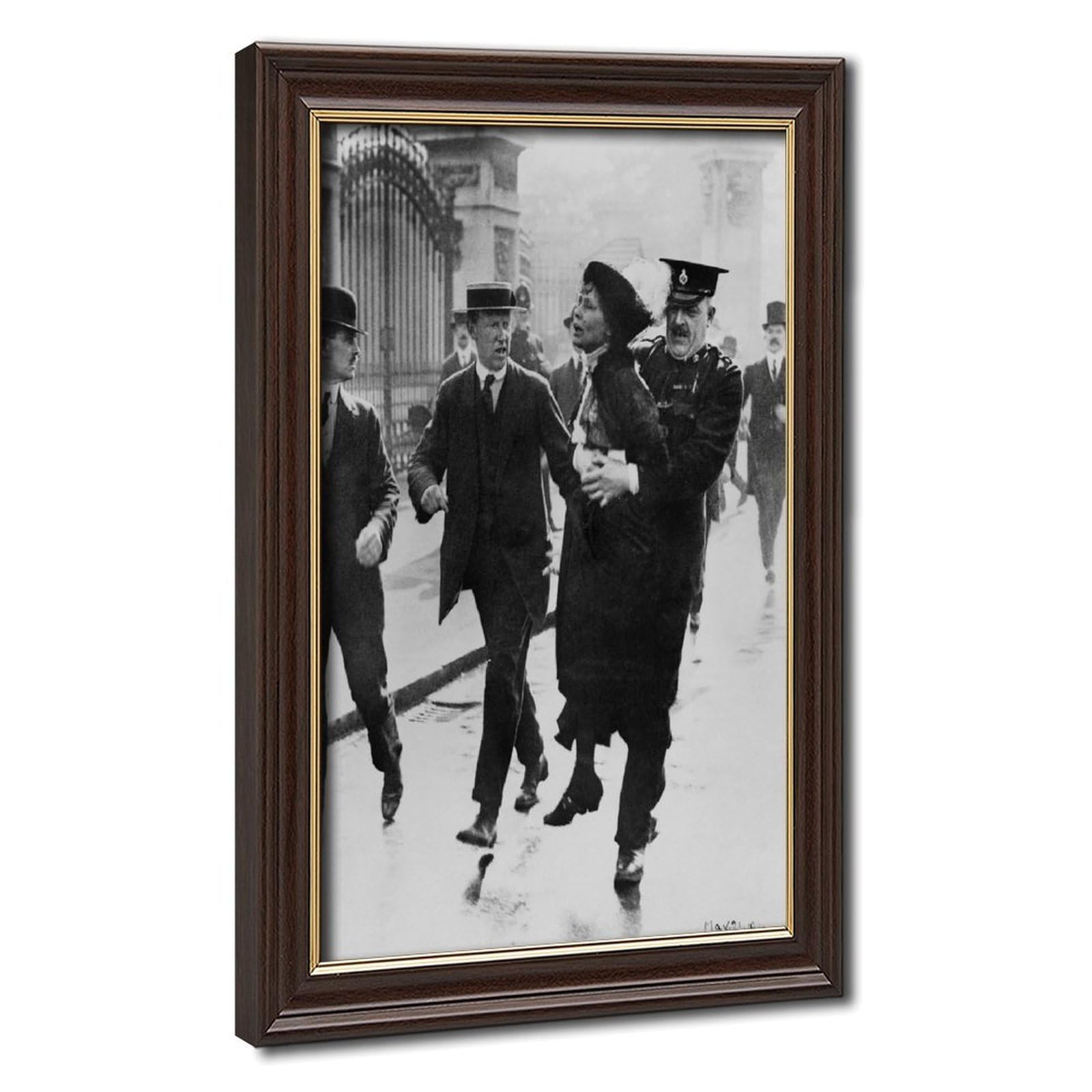 Impression sur toile Emmeline Pankhurst décor bureau 40x60cm - 8