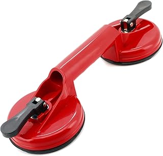 KREATOR Ventosa de cristal de 100 kg para aspiradora, elevador de parabrisas, soporte con ventosa, diámetro de 115 mm