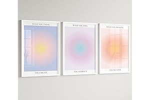 Pastel Canvas Wall Art: Elevate Your Space with Calming Aura and Positive Energy