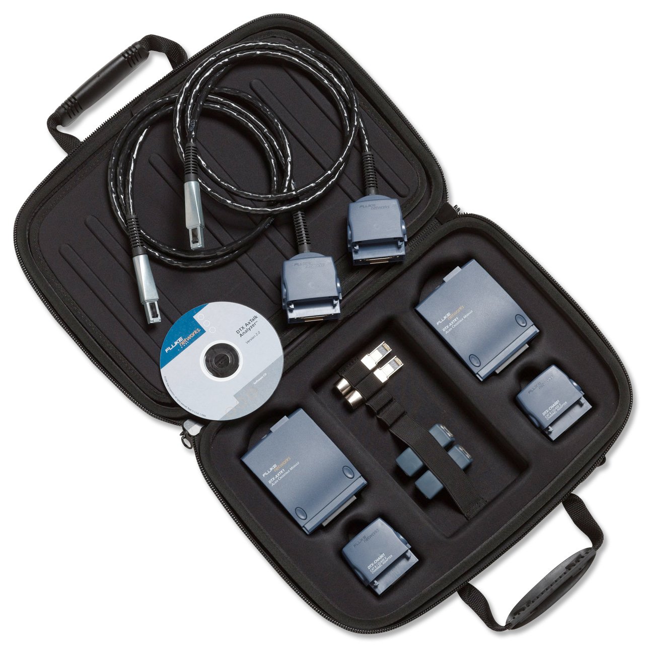 Fluke Networks DTX10GKIT Alien Crosstalk Analyzer Kit for DTX1800