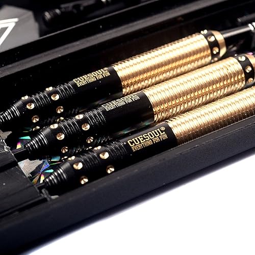 Vista 15 de CUESOUL Dragon Professioanl Dardos de punta de acero 0.88 oz/0.81 oz/0.74 oz/0.71 oz 0.74 oz-F2301