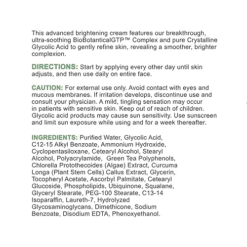 Miniatura 7 de Replenix - Glycolix Elite - Crema de rejuvenecimiento de ácido glicólico vitaminas C iluminante corrector de manchas oscuras reduce la apariencia de