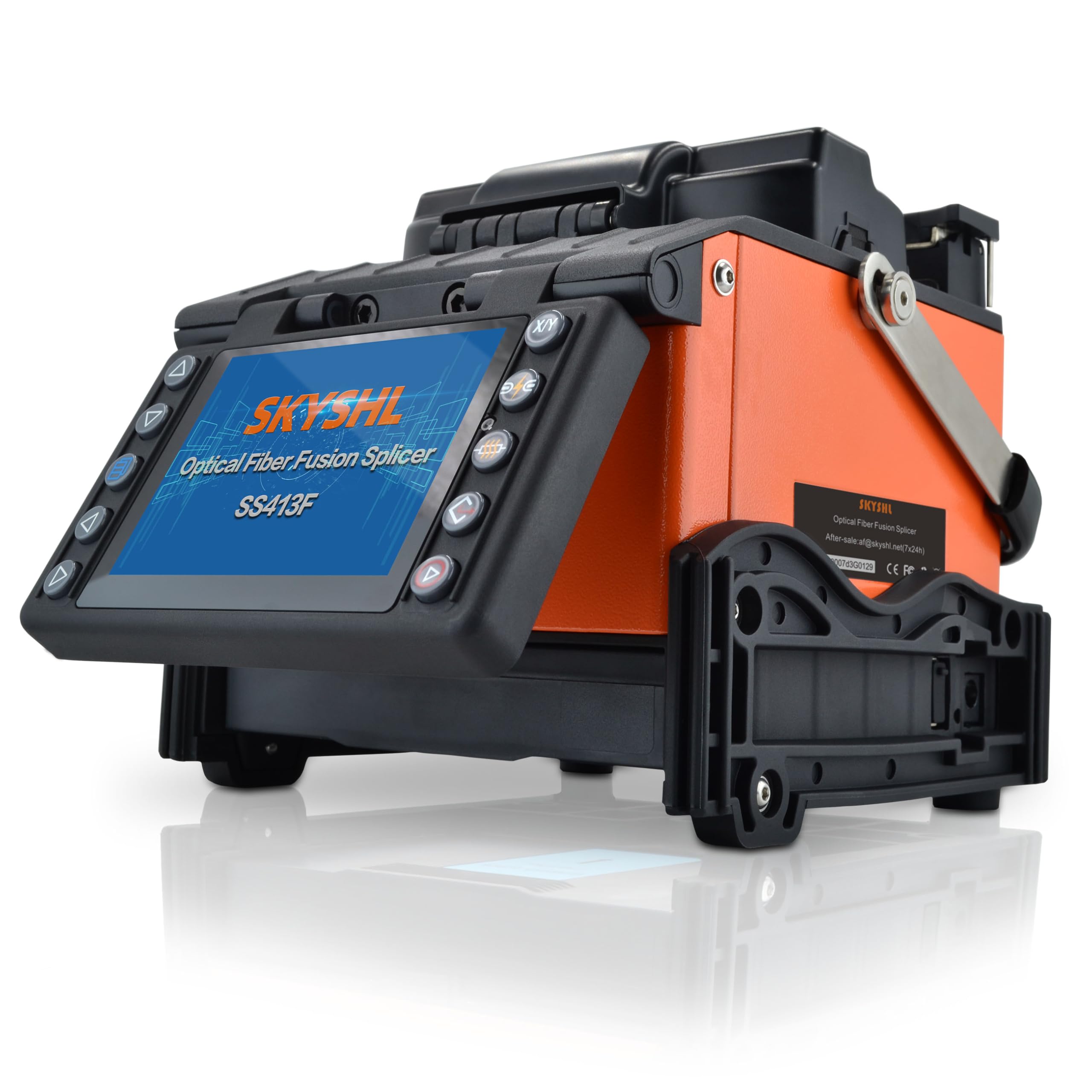 Alineación de Núcleo a Núcleo ARC Fusionadora de Fibra Óptica Baja Pérdida de Empalme Fusion Splicer Auto Soldadora Empalmadora de Fibra Óptica -SS413F-211
