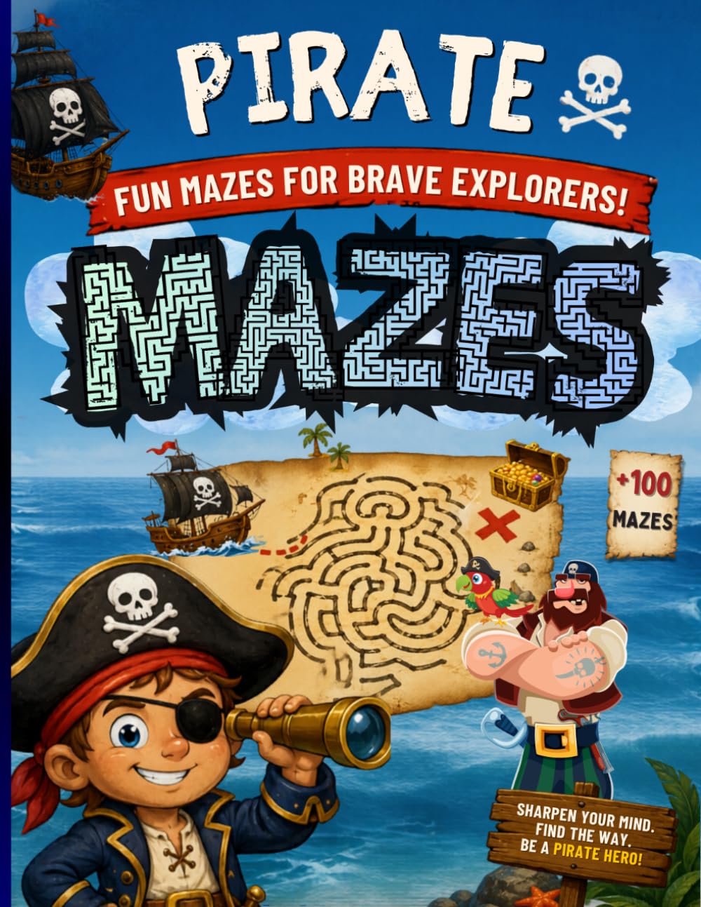 Fun Maze for brave explorers pirata maze