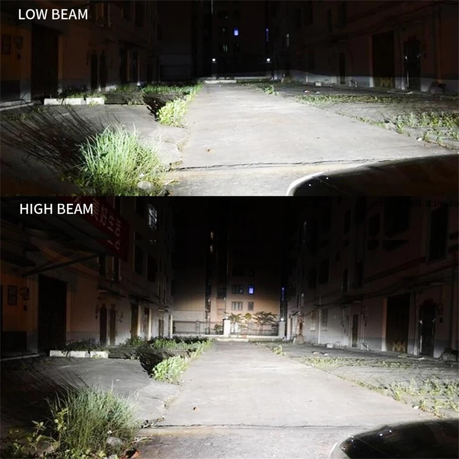 Lampadine Per Fari A LED, 60W 16000 Lumen Fari A LED Super Luminosi Kit Di Conversione LED Ad Alte Prestazioni 6000K Bianco Freddo IP68 Impermeabile, Confezione Da 2,H7