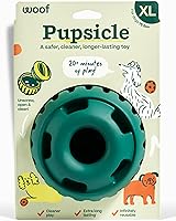 Vista 17 de WOOF Pupsicle - Juguete interactivo para perros de larga duración para mantener a tu cachorro ocupado y distraído - Seguro para perros - Diseño