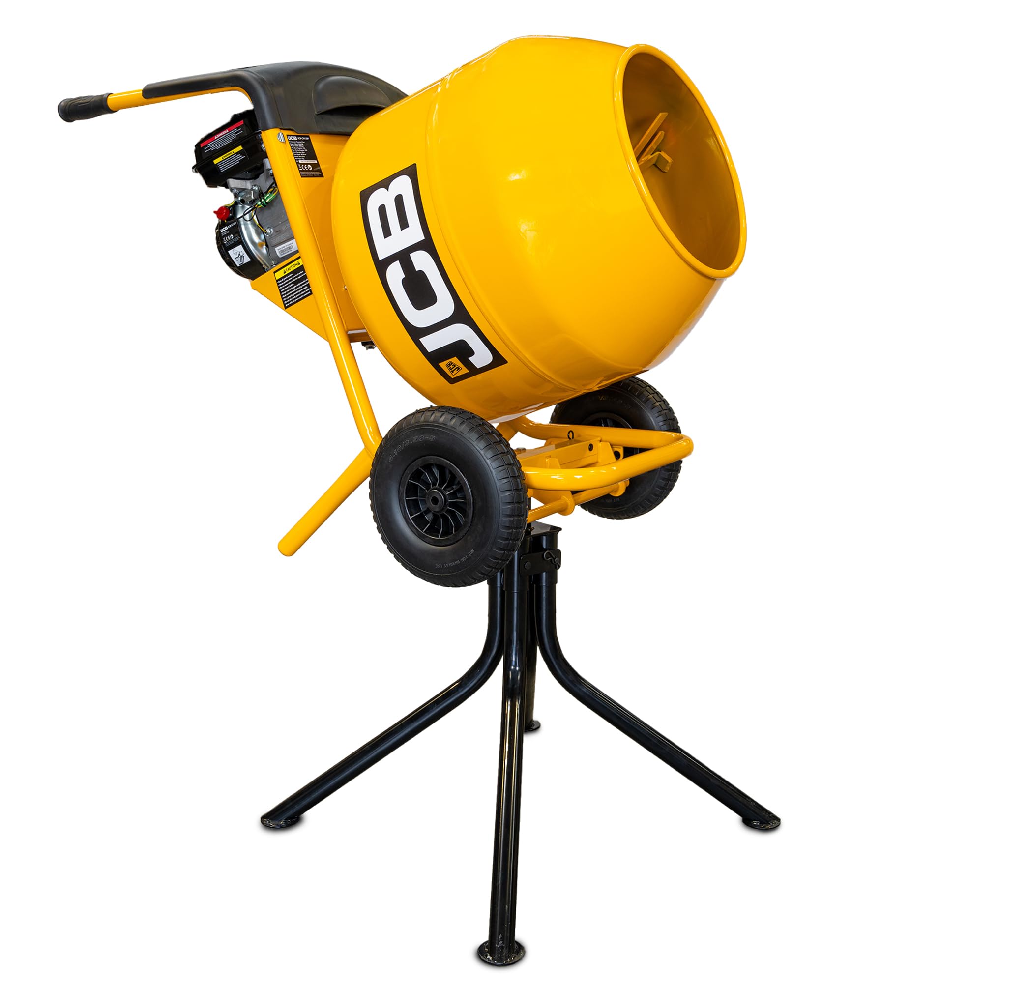 Jcb Petrol 133Cc 134L Seam Welded Cement Mixer 100L Working Capacity  Jcb-Cm150P from B&Q