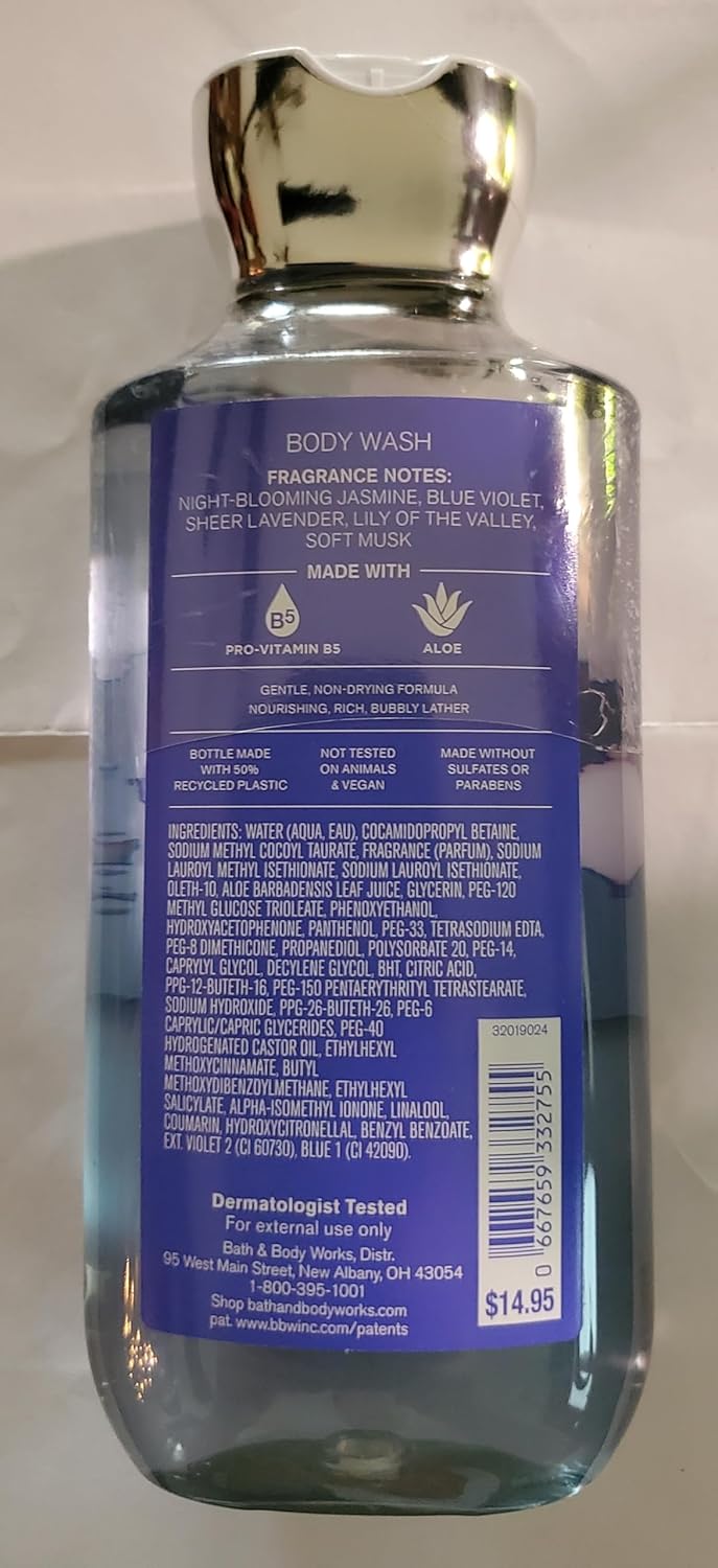 Bath and Body Works Signature Classics Pleasures Collection Body Lotion and Shower Gel Gift Set Men or Women (Moonlight Path) - Image 6