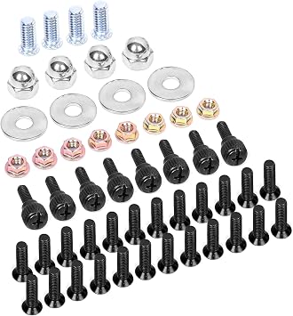 Hardware Pack for Green Egg Side Shelves,Screw Replacement Kit for Grill Mates of S/M/L/XL/2XL Green Egg Grill Screw Kit for Full Set Side Shelve